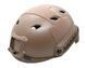 Страйкбольная шлема FAST тип BJ Delta Armory L/XL HLM-10-BJ-TAN-L_ct фото 1