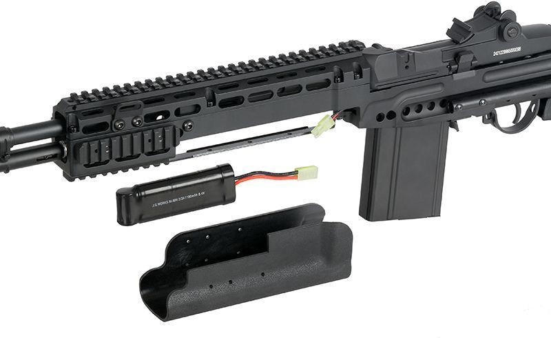 Страйкбольна гвинтівка JG Works Mk14 EBR (Full Metal) 1404_tw фото