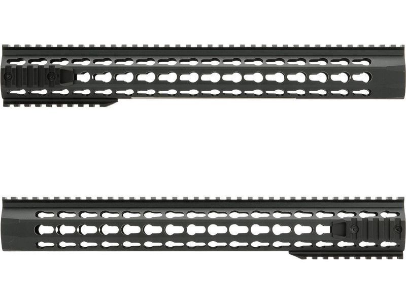 Цівка Cyma URX4 14,5" Keymod & Picatinny для M4 AEG &mdash; метал/чорна 74105_evk фото