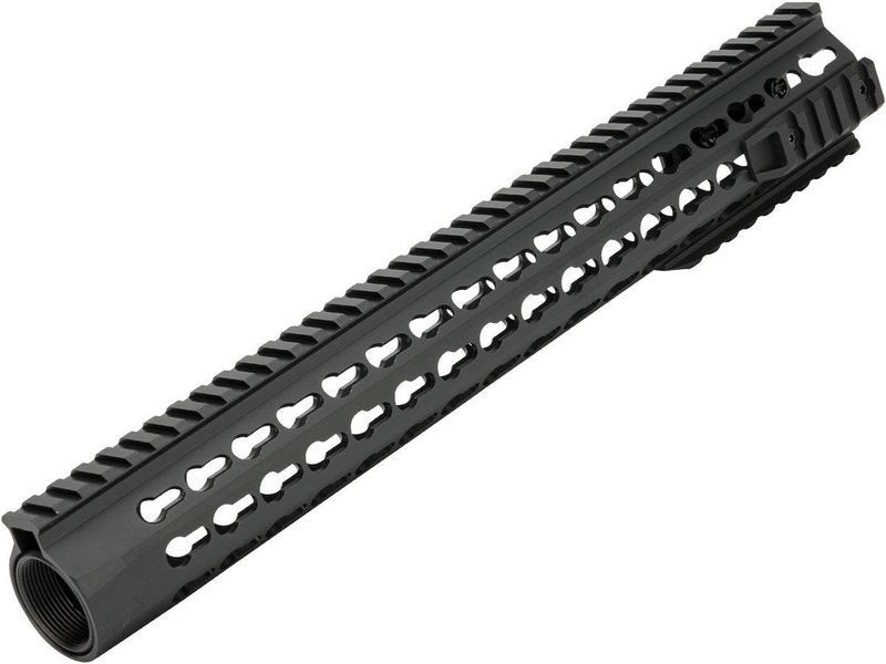 Цівка Cyma URX4 14,5" Keymod & Picatinny для M4 AEG &mdash; метал/чорна 74105_evk фото