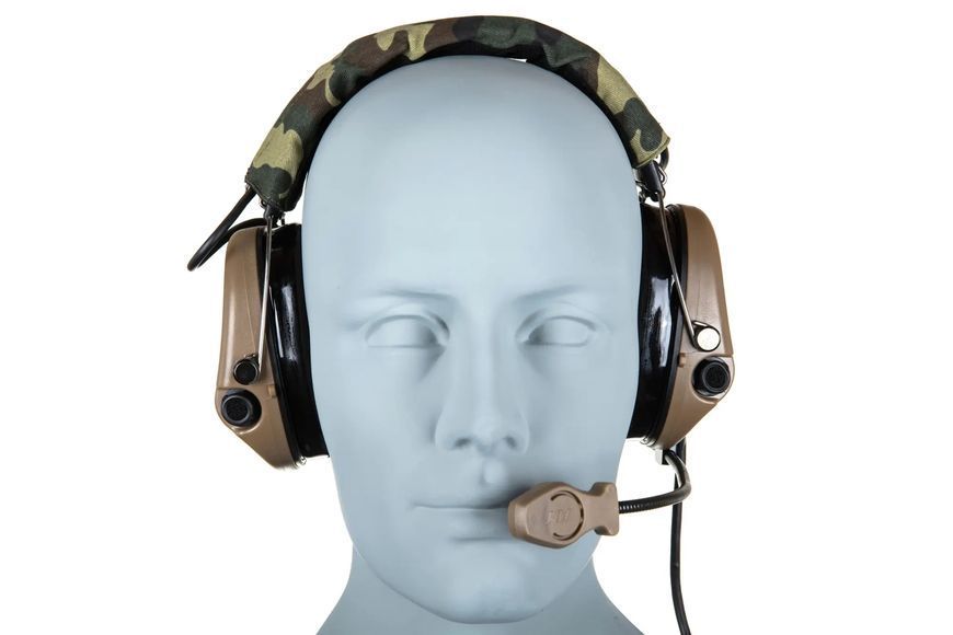 Гарнітура Tac-Sky WYS0145 з шумозаглушенням - Койот (FDE) TAC-31-043768_gf фото
