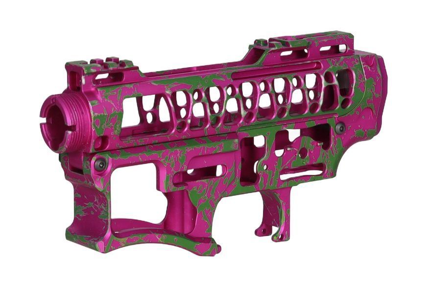Specna Arms x Mancraft CNC Комплект Speedsoft Splash Anodized для M4/M16 реплик Violet SPE-09-049327_gf фото