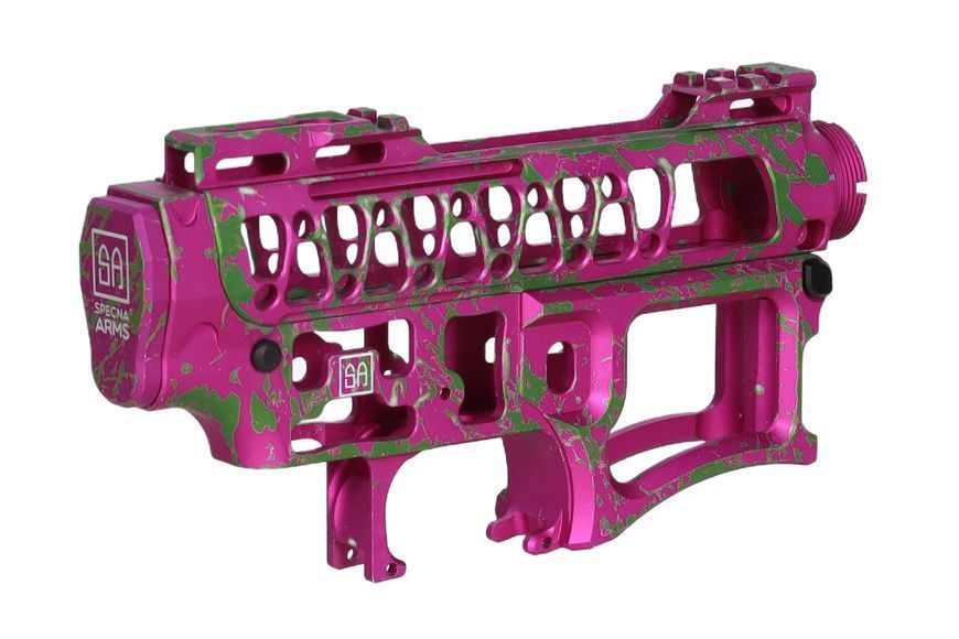 Specna Arms x Mancraft CNC Комплект Speedsoft Splash Anodized для M4/M16 реплик Violet SPE-09-049327_gf фото