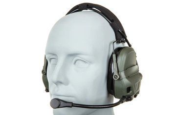 Тактическая гарнитура Wosport HD-17-A Gen 6 - Олива WSP-31-042365_gf фото