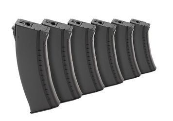 Набір магазинів AK47 Hicap 500rds 6pcs 9010109515504_tmh фото