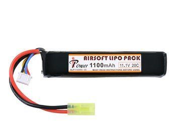 Аккумулятор Li-Po 1100mAh 11,1V 20C [IPower] (для страйкбола) IP-LIPO-007_BR фото