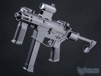 Автомат EMG Helios Angstadt Arms SCW-9 G3 AEG &mdash; чёрный &mdash; EMG / S&T 20422_evk фото