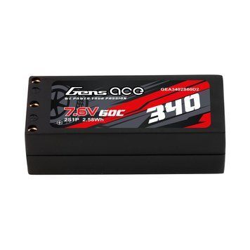 Gens ace 340mAh 2S HV 60C lipo акумулятор GEA3402S60D2_gs фото