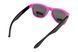 Очки защитные открытые Swag Hipster-B Pink (Flash mirror), зеркальные серые SW-HIPSPK-FM фото 6
