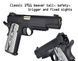 Пістолет Colt 1911 Combat Unit T8 GBB газобластер CO2 для страйкболу &mdash; чорний 124332_evk фото 5