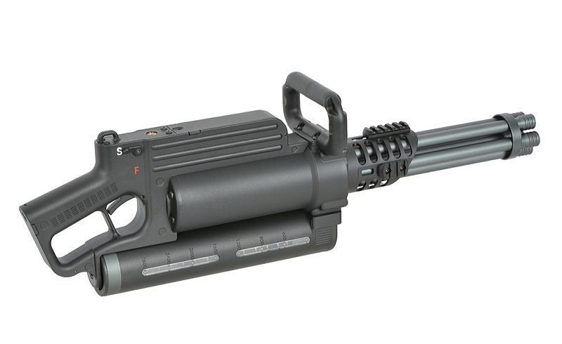 Репліка кулемета WE23-X Rotary Minigun-Style [WELL] WE23-X_tw фото