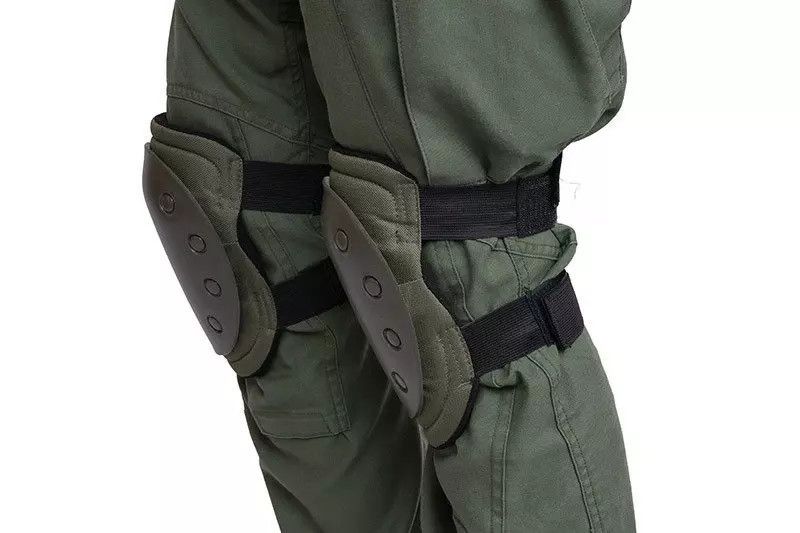 Наколінники GFC Set Knee Protection Pads Olive 24761 фото