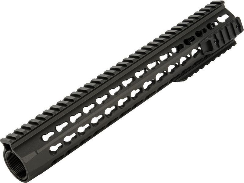 Цевьё Cyma URX4 13" Keymod & Picatinny для M4 AEG &mdash; металл/чёрное 74104_evk фото