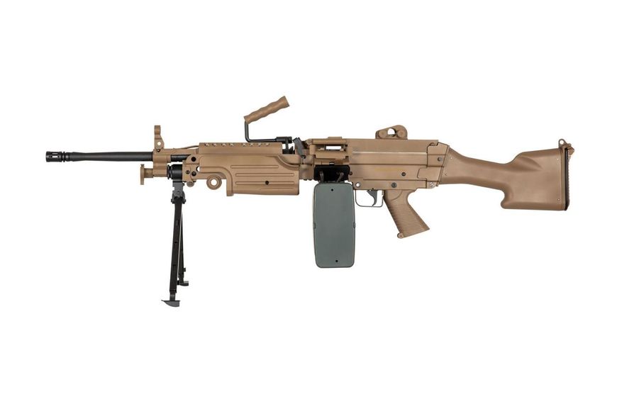 Пулемет SA-249 MK2 CORE™ - tan [Specna Arms] (для страйкбола) SPE-01-028614 фото