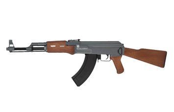 Автомат Kalashnikov AK-47 AEG &mdash; Black & Wood Style &mdash; Cybergun / Cyma 20425_evk фото