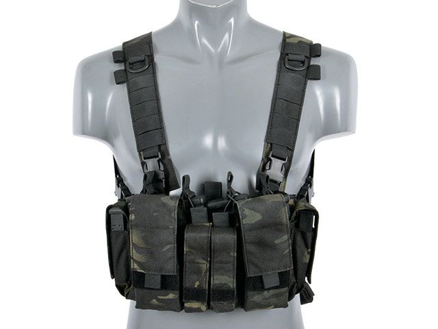 Патрульний нагрудник Chest Rig - Multicam Black [8FIELDS] M51611064-MB фото