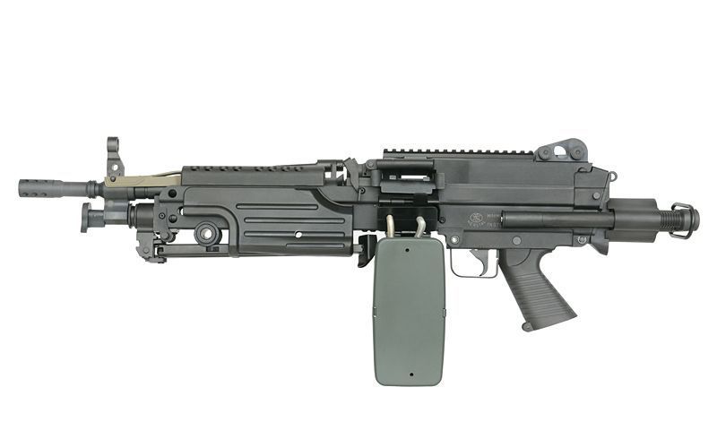 Репліка легкого кулемета FN M249 MKII SAW [A&K] 249-PARAP_tw фото