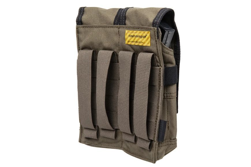 Двойной закрытый подсумок для магазинов 7.62 мм Emerson Gear - Ranger Green EME-19-041271_gf фото
