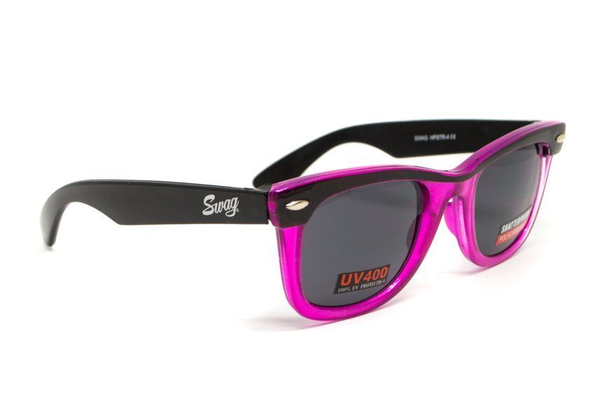 Очки защитные Swag Hipster-4 Pink (gray), серые SW-HIPSPK-GR фото