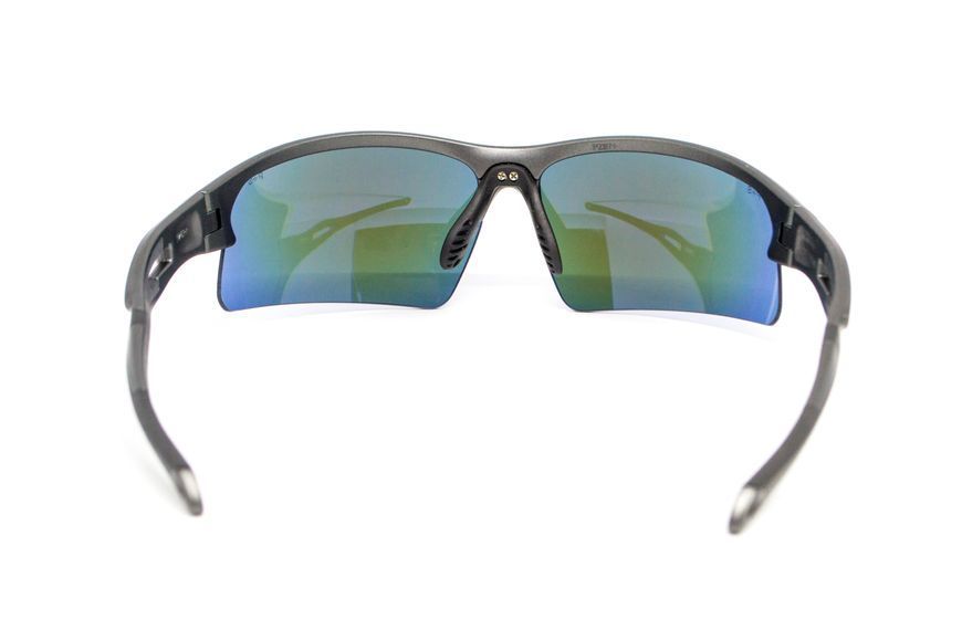 Окуляри захисні Venture Gear MontEagle GunMetal (ice blue mirror) Anti-Fog, дзеркальні сині VG-MONT-GTB1 фото