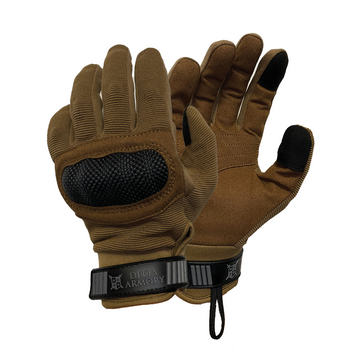 Тактичні рукавички Delta Armory Defender II DA-GLV-05-TAN-XL_ct фото