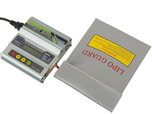 Вогнетривкий чохол для зарядки та зберігання LiPo акумуляторів (10x20 см) [IPower] IP-020_tw фото