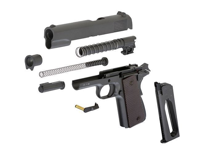 Страйкбольный пистолет KWC Colt M1911A1 CO2 TF33-C1009-1_tw фото