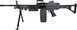 Кулемет FN Herstal M249 MK1 AEG &mdash; ABS &mdash; чорний &mdash; Cybergun / A&K 200002_evk фото 1