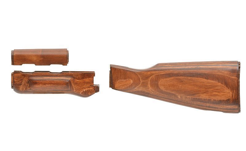 Комплект дерев'яної фурнітури для AKM [BattleAxe] W001_tw фото