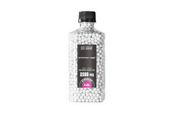 Страйкбольні кулі Specna Arms PRIME 0.28g precision BBs 2500 pcs White 33644 фото