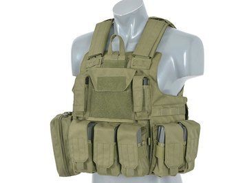 Реплика модульной бронесистемы (Combat Modular Armor System) &ndash; Масло (Olive) [8FIELDS] M51611004-OD_tw фото