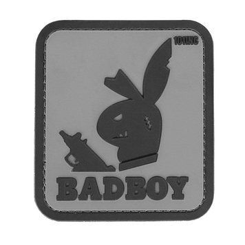 101 Inc. - 3D Patch - Badboy - Grey (для страйкбола) 13710 фото