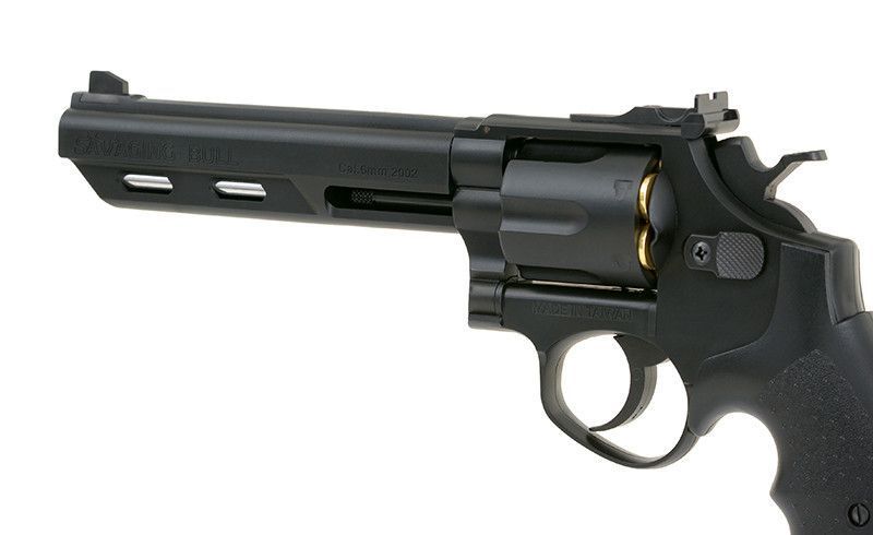 Страйкбольний револьвер HG-133B Revolver (Green Gas Powered) [HFC] (для страйкбола) HG-133B264 фото