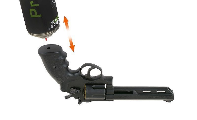 Страйкбольний револьвер HG-133B Revolver (Green Gas Powered) [HFC] (для страйкбола) HG-133B264 фото
