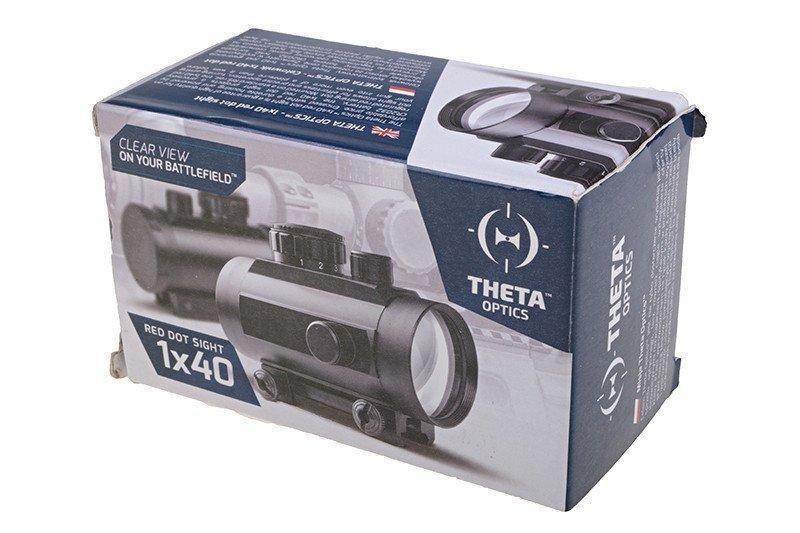 Аналог прицілу Red Dot 1x40 - Black [Theta Optics] (для страйкболу) THO-10-007859(1x40) фото