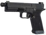 Пистолет Salient Arms BLU Standard GBB &mdash; версия с латунной защёлкой магазина и спинкой рукоятки / Iron Grey &mdash; EMG / Armorer Works 93413_evk фото