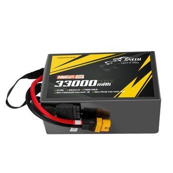 Tattu Semi-solid State 350Wh/kg 33000mAh 10C 51.8V 14S1P Lipo акумулятор Упаковка з AS150U-F пробкою TARBG3533K14S10X_gs фото
