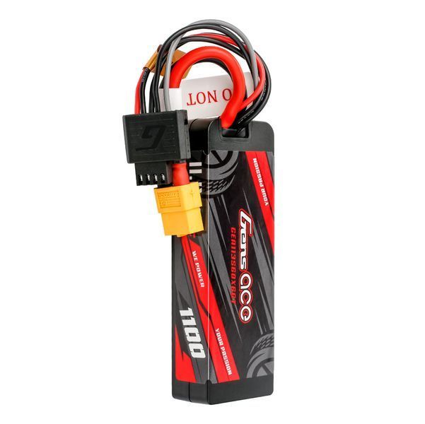 Gens ace G-Tech 1100mAh 11.1V 3S1P 60C GRP-76 Hardcase Lipo акумулятор Pack with XT60 Plug GEA113S60X6GT_gs фото