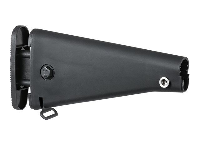 Регулируемый фиксированный приклад для SR-25/AR-15/M4 &ndash; Черный [CYMA] FBP1793_tw фото