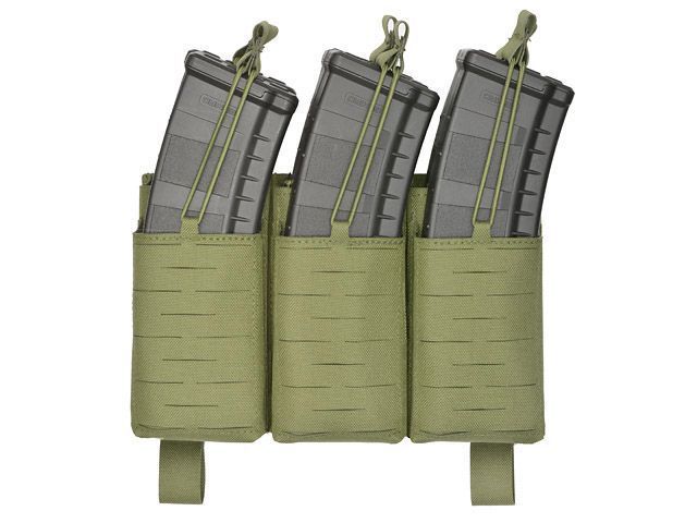 Передняя панель Buckle Up Laser-Cut на 6 магазинов AR15/AK &ndash; масло [8Fields] M51613287-OD_tw фото
