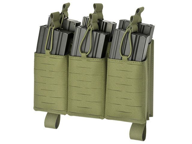 Передняя панель Buckle Up Laser-Cut на 6 магазинов AR15/AK &ndash; масло [8Fields] M51613287-OD_tw фото