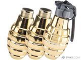 Граната APS Thunder B CO2 имитационная Golden Pineapple, ядро + 3 корпуса &mdash; золотистая 18078_evk фото