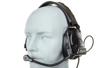 Тактическая гарнитура Wosport C5 HD-14-A - Чёрная WSP-31-042353_gf фото