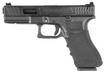 Страйкбольна рушниця Delta Armory P01 GBB Green Gas DA-P01-BLK_ct фото