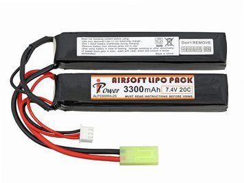 Battery Li-Po 3300mAh 7,4V 20C [IPower] IP-LIPO-3300-7.4-TWINS_tw фото