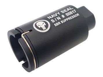 Страйкбольний підсилювач звуку SBR 66mm Navy Seal WADSN WEX156-BK-NAV_ct фото