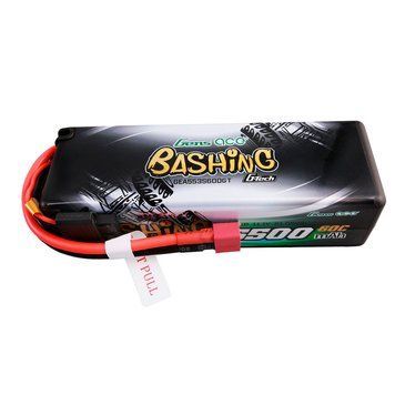 Gens ace G-Tech 5500mAh 11.1V 3S 60C HardCase 15# автомобильный Lipo аккумулятор с Т-образным разъемом GEA553S60DGT_gs фото