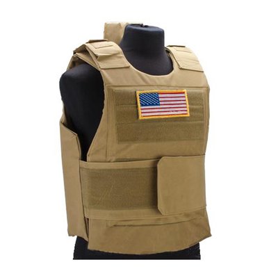 Розвантажувальний жилет Matrix Delta Force Style Body Armor Shell Vest Tan 24335 фото