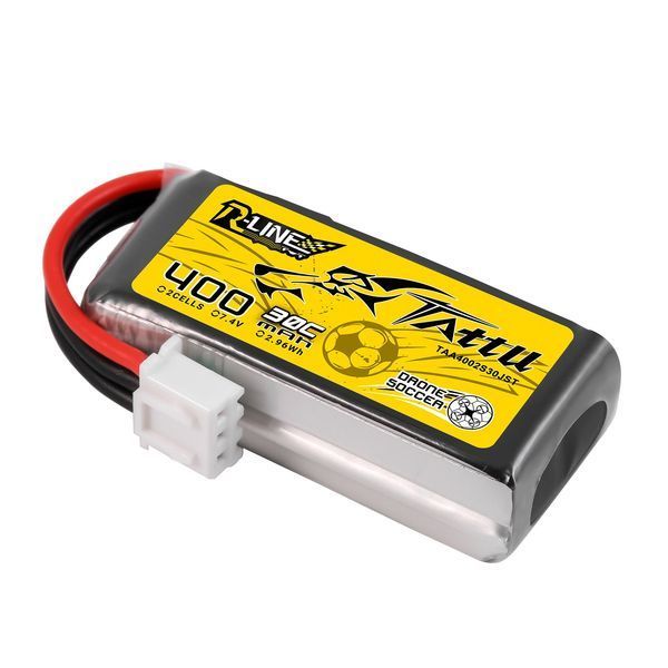 Tattu 400mAh 2S 30C 7.4V Lipo аккумулятор со штекером JST-XHR TAA4002S30JST_gs фото