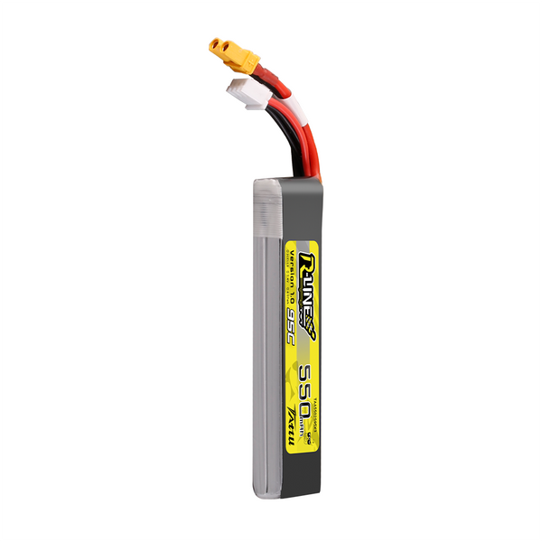 Tattu R-Line 550mAh 7.4V 2S1P 95C Lipo аккумулятор Long-Pack TAA2S55095XT3L_gs фото